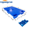Palet Plastik Biru EPAL Euro Pallet HDPE Empat Arah Wajah Tunggal