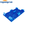 Palet Plastik Biru EPAL Euro Pallet HDPE Empat Arah Wajah Tunggal