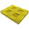 Palet Plastik Euro Kuning Stackable 1300 * 1200mm Untuk Transportasi