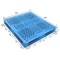 Palet Plastik Kebesaran HDPE Sisi Ganda 1200x1100mm Biru