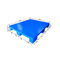1200*1000*150mm Pallet Pengiriman Plastik Biru Solid Top Rackable Pallet