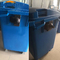 240 Liter Mobile Trash Dumpster Logo Tempat Sampah Plastik Besar Disesuaikan