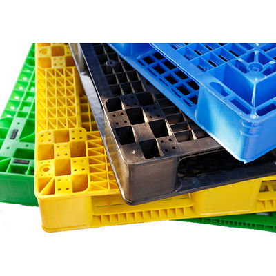 HDPE Besar Empat Arah Masuk Sisi Ganda Pallet Plastik Euro Stackable Reversible