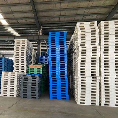 Pallet Plastik Euro Higienis Ringan Berwajah Tunggal 1100X1100X125mm
