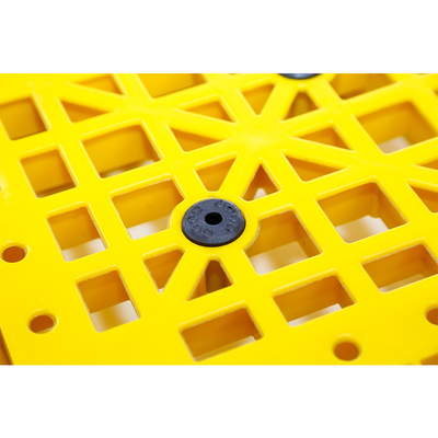 Industri Biru Merah Hijau HDPE Euro Pallet Plastik Tugas Berat Stackable 1200X1000